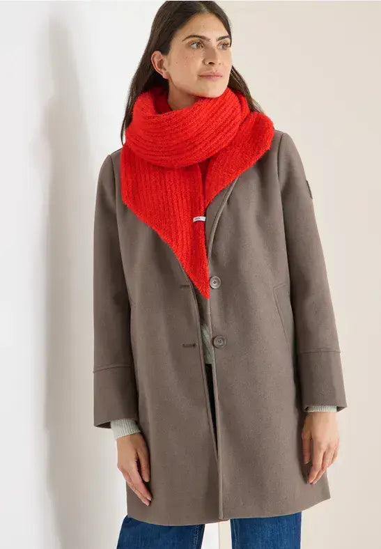 CECIL Triangle Scarf | Pumpkin  572986