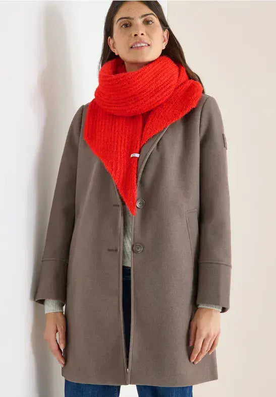 CECIL Triangle Scarf | Pumpkin  572986