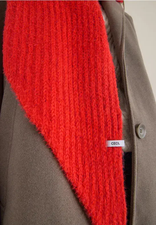 CECIL Triangle Scarf | Pumpkin  572986