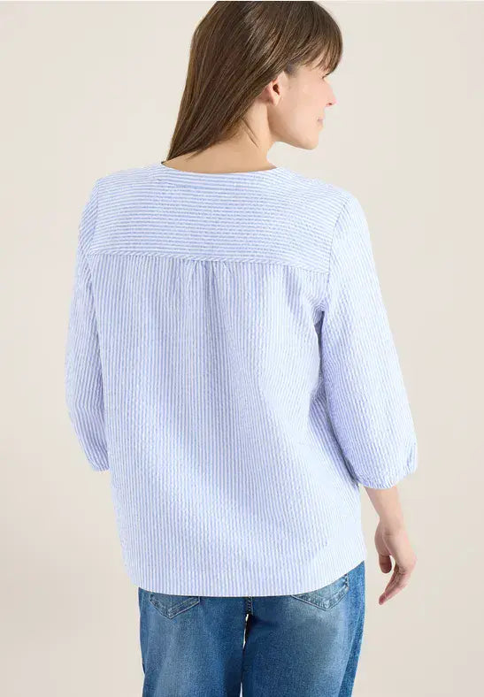 CECIL Tunic Blouse | Blue 346415