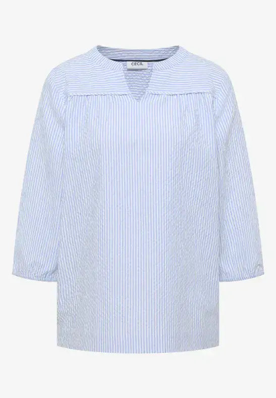 CECIL Tunic Blouse | Blue 346415