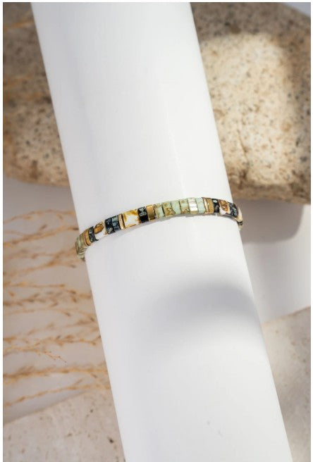 COSMOS Wave Elastic Bracelet | Celery BP42013-550