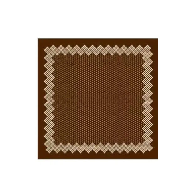 Best Angel Scarf with Pearls & Magnetic Closure | Chocolate BA4416_5