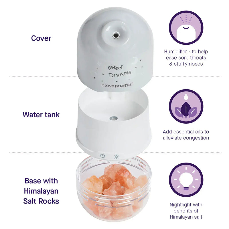 Clever Clogs  ClevaPure Salt Lamp