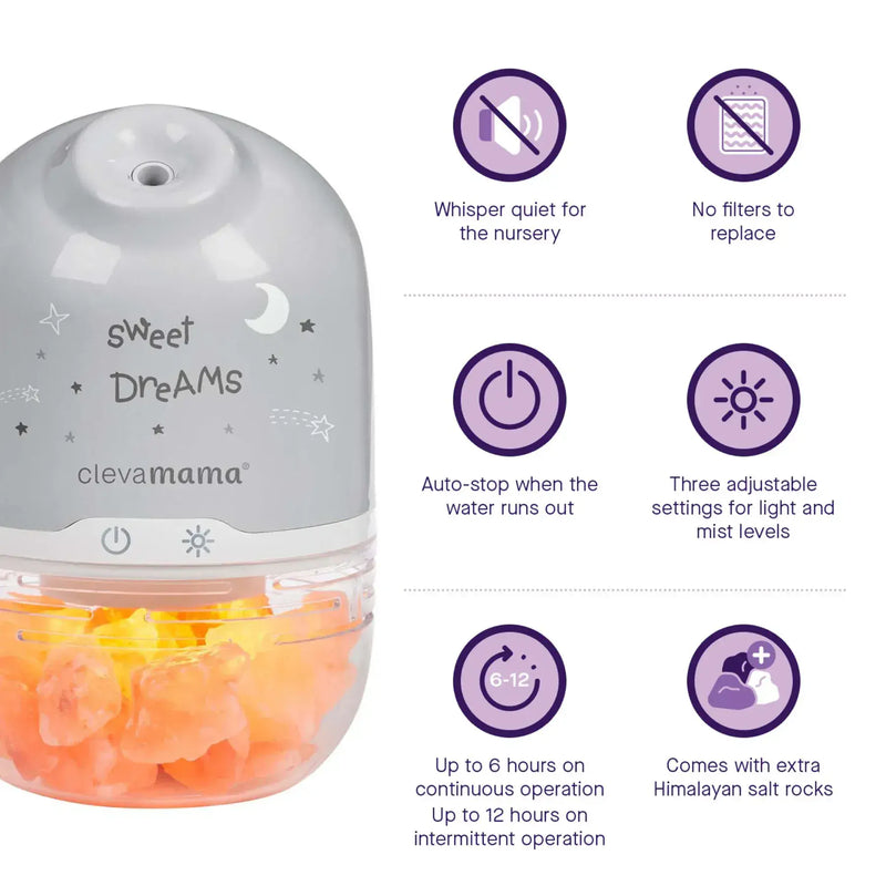 Clever Clogs  ClevaPure Salt Lamp