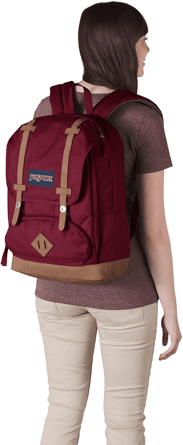 Cortlandt Jansport School Bag Red