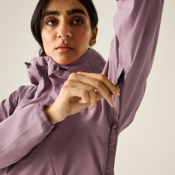 DARE 2B Breathe Easy Waterproof Jacket |  Dusky Orchid DWW588