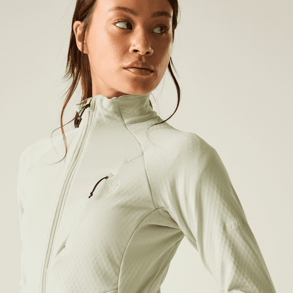 DARE 2B Emerging III Stretch Midlayer Top | Almond Milk DWL640