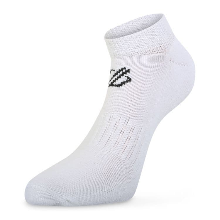 Dare2B No Show Sport Sock 2pk  | White DUH317