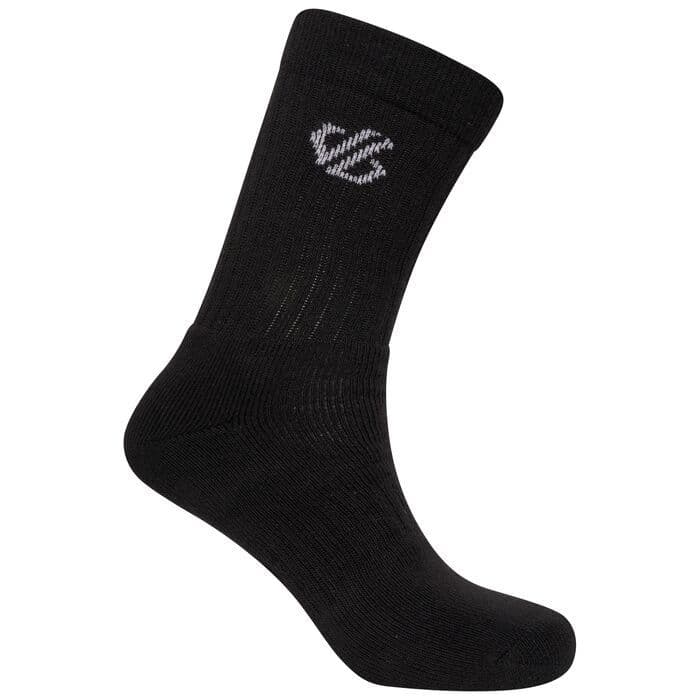 Dare2B Sport Sock 3pk  | Black DUH316