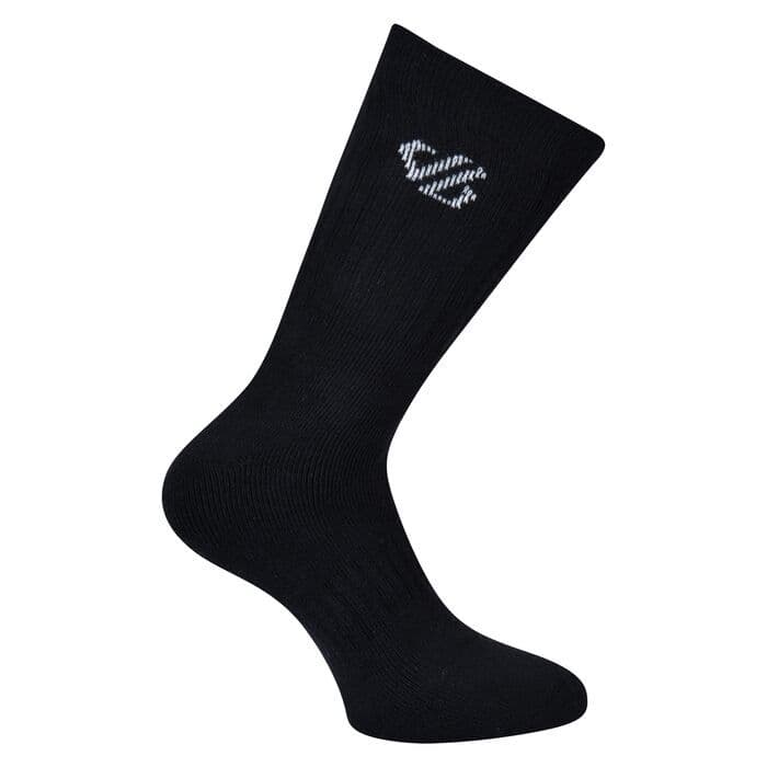 Dare2B Sport Sock 3pk  | Black DUH316
