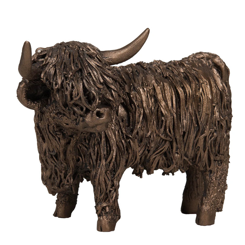 TARA Highland Cow Ornament | Bronze TL7593