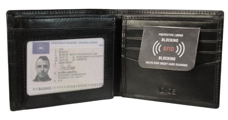 Dice Arthur Billfold Wallet  | Black 41D1123