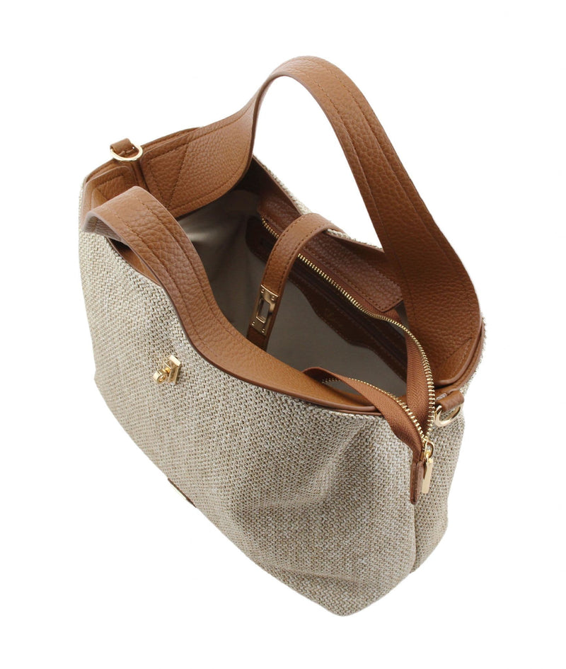 Dice Jupiter A/Line Hand Bag | Tan 13D2294