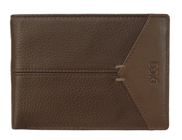 Dice  Lewis Billfold Wallet |Dark Brown 41D1119