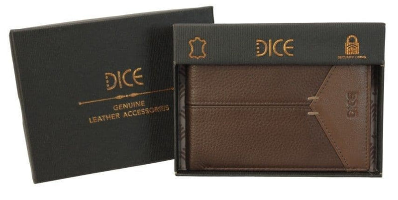 Dice Lewis Driver Wallet  |Dark Brown 41D1120