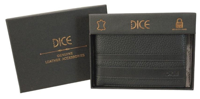 Dice  Liam Billfold Wallet | Black 41D1111