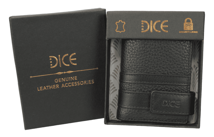 Dice  Liam Card Slider| Black 41D1113