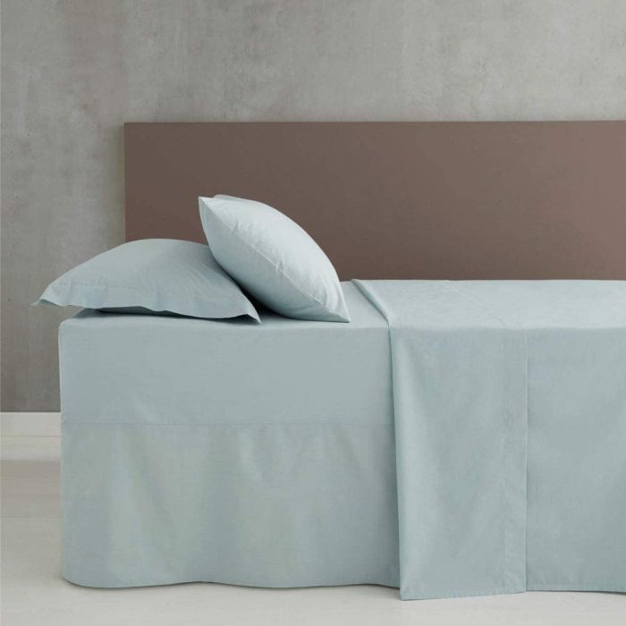 Catharine Lansfield Percale Fitted Sheet | Duck Egg