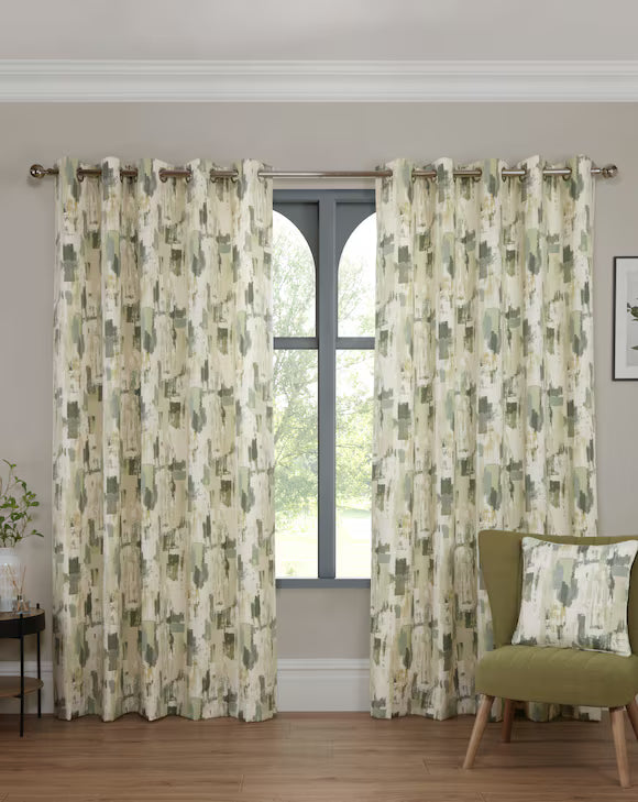 Sundor Bamford Eyelet Curtains | Fennel