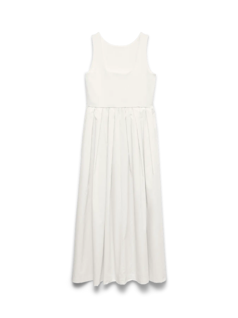 Vero Moda Ane  U-Neck  7/8 2-Way Dress | Cloud Dancer
