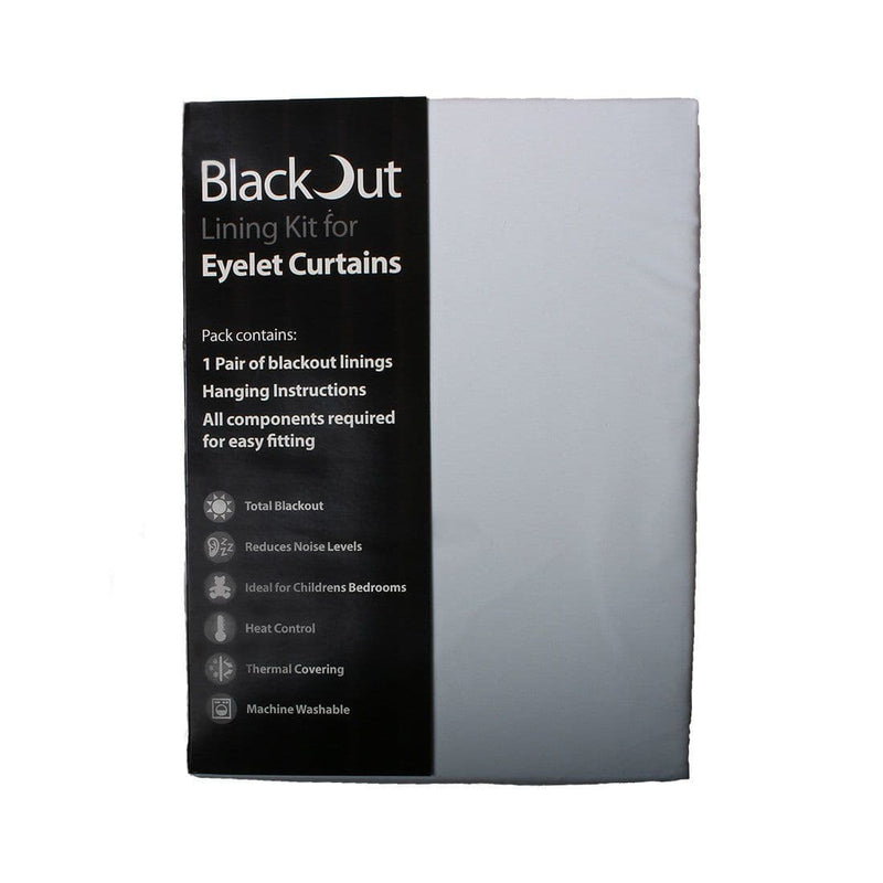 Eyelet blackout lining