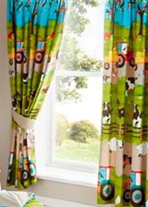 Farmyard readymade curtains