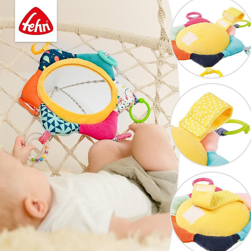 Fehn Activity Mirror Sun  | Yellow
