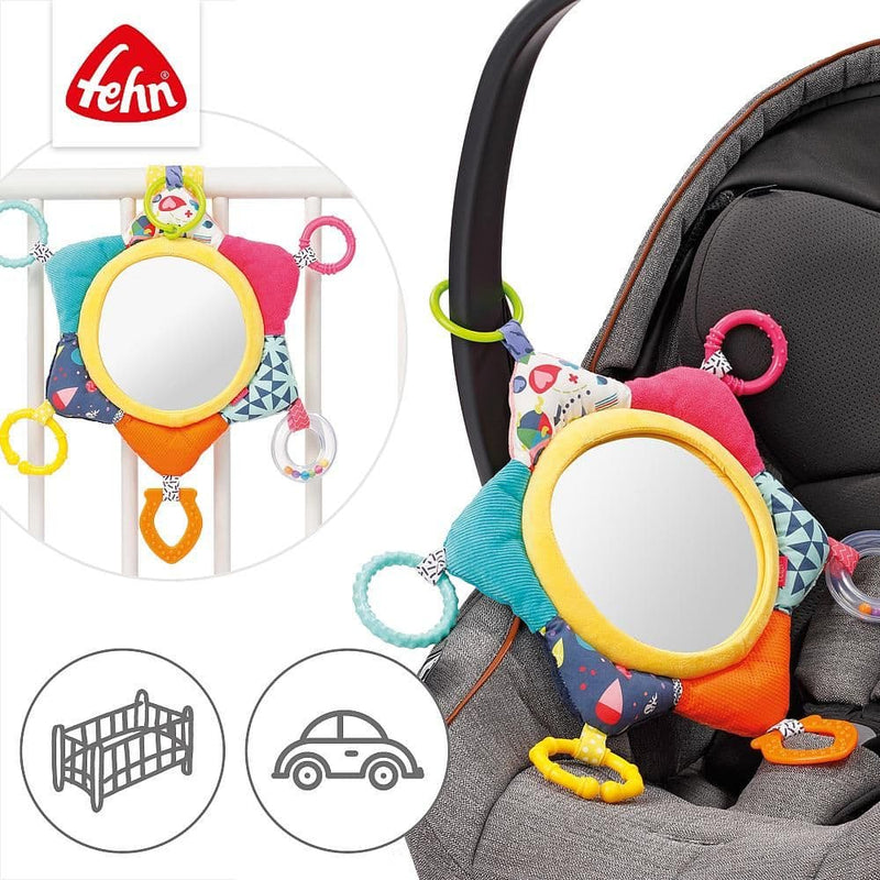 Fehn Activity Mirror Sun  | Yellow