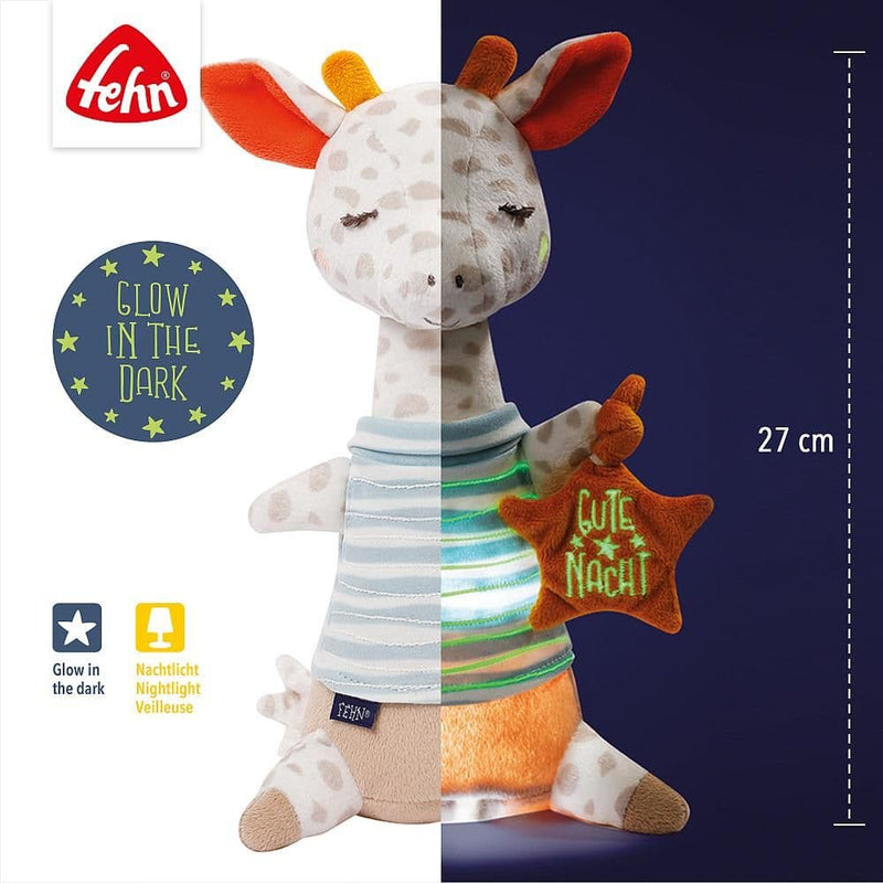 Fehn Nightlight Giraffe | Light Brown