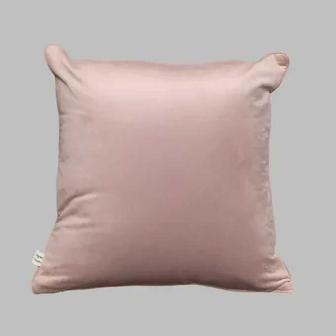 FERVOR + HUE  Plain Soft Velvet Cushion 45x45cm| Heather