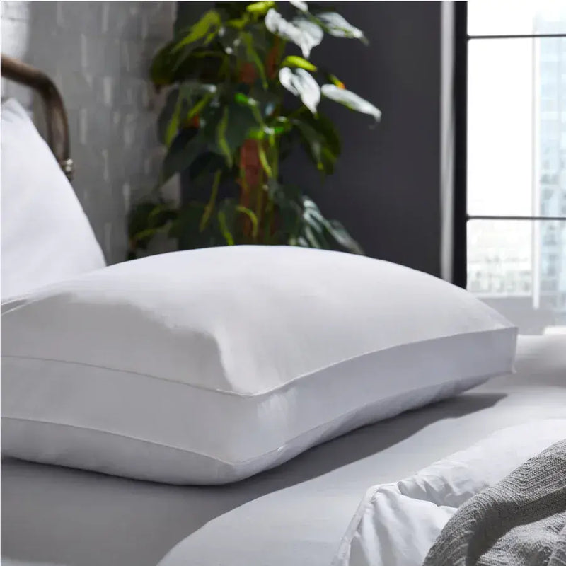 Fine Bedding This Is Sleep Back Sleeper Pillow  | White