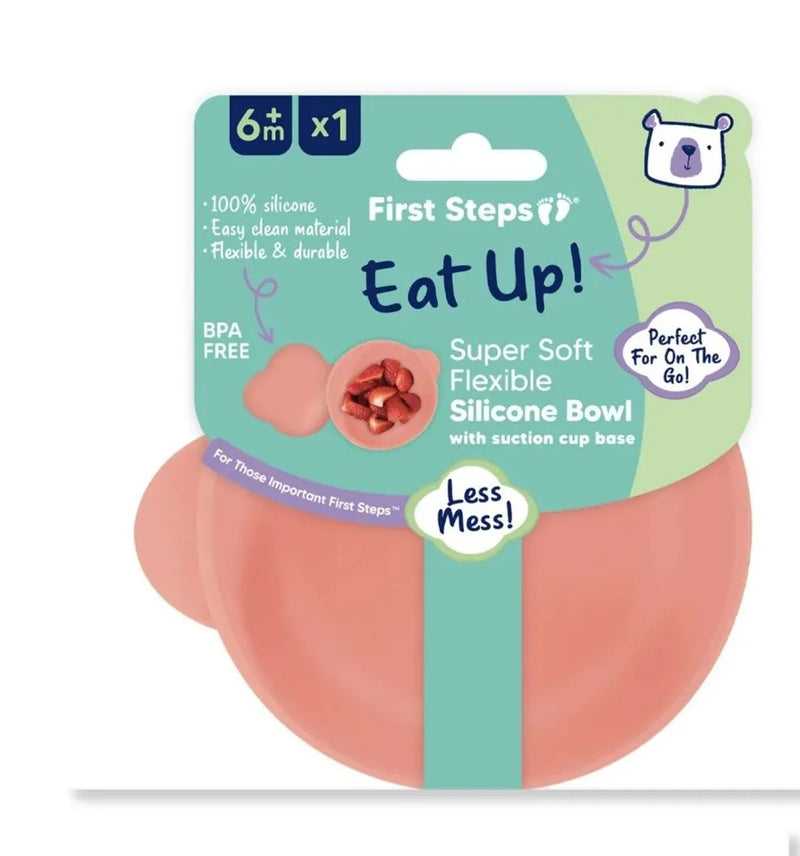 First Steps Silicone Bowl | Rust FS930