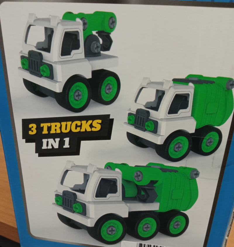 Fitzpatrick Cars & Trucks DIY Garbage Truck Set 3