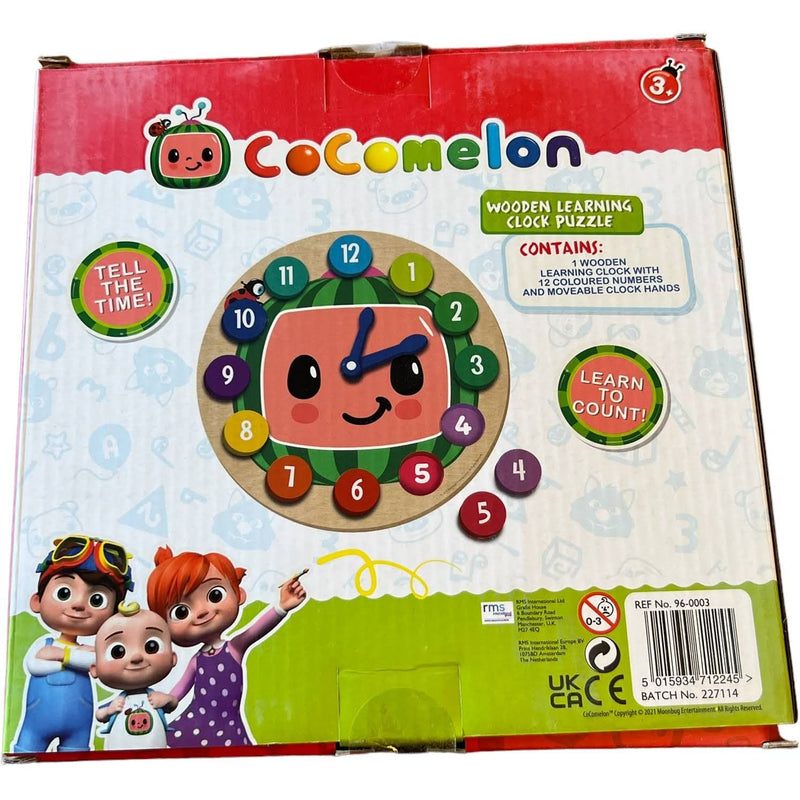 Fitzpatrick Cocomelon Shape N Sort Clock |24825