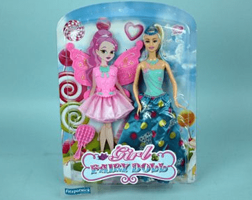 Fitzpatrick Fairy Doll W/extra Outfit