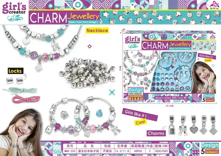 Fitzpatrick Make Your Own Charm Jewellery Set | 15084