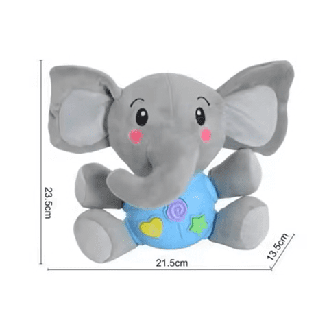 Fitzpatrick Plush Elephant W/light & Sound | Grey 11114