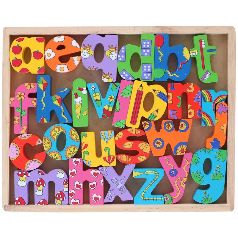 Fitzpatrick Wooden Alphabet Box 26pc  | 41757