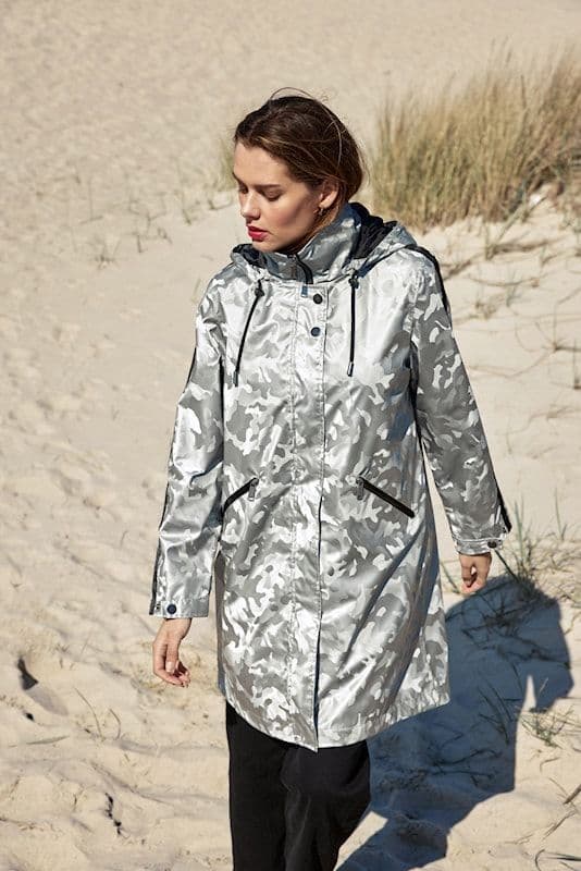Frandsen Raincoat | Silver 441 404