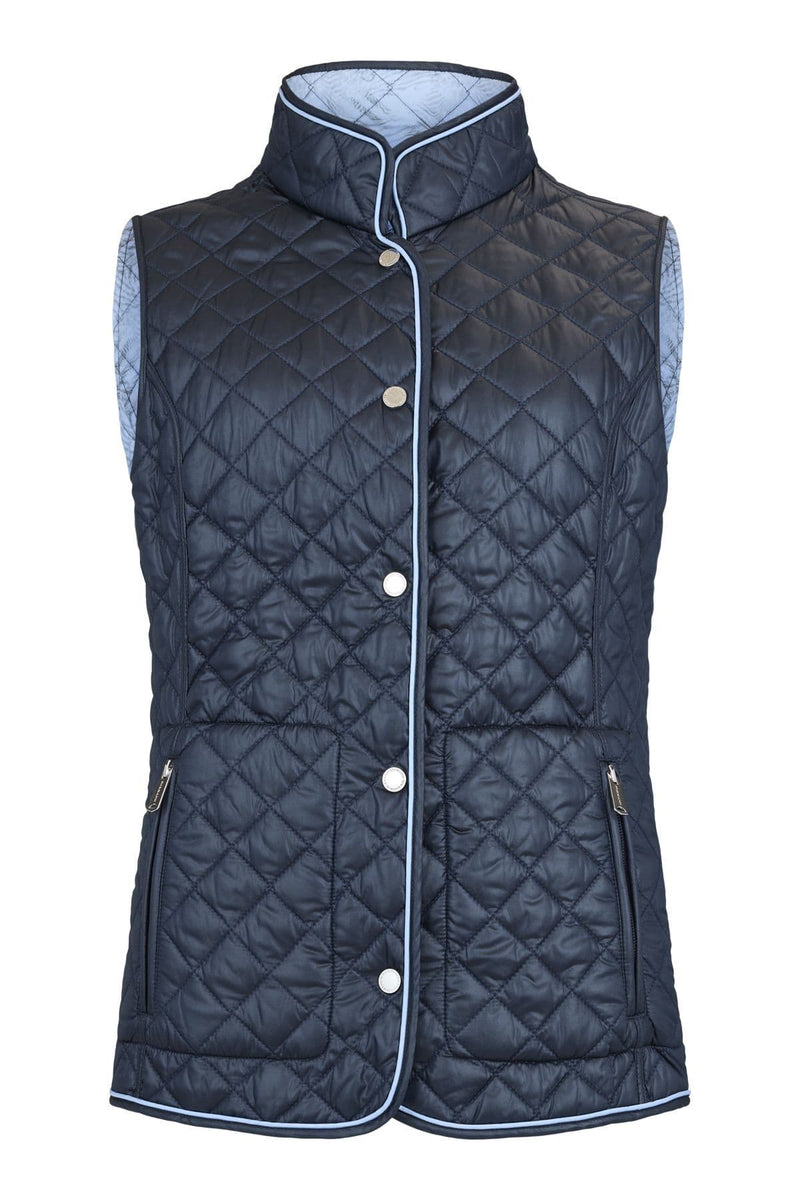Frandsen  Reversible Gilet | Navy / Blue 2014 9301