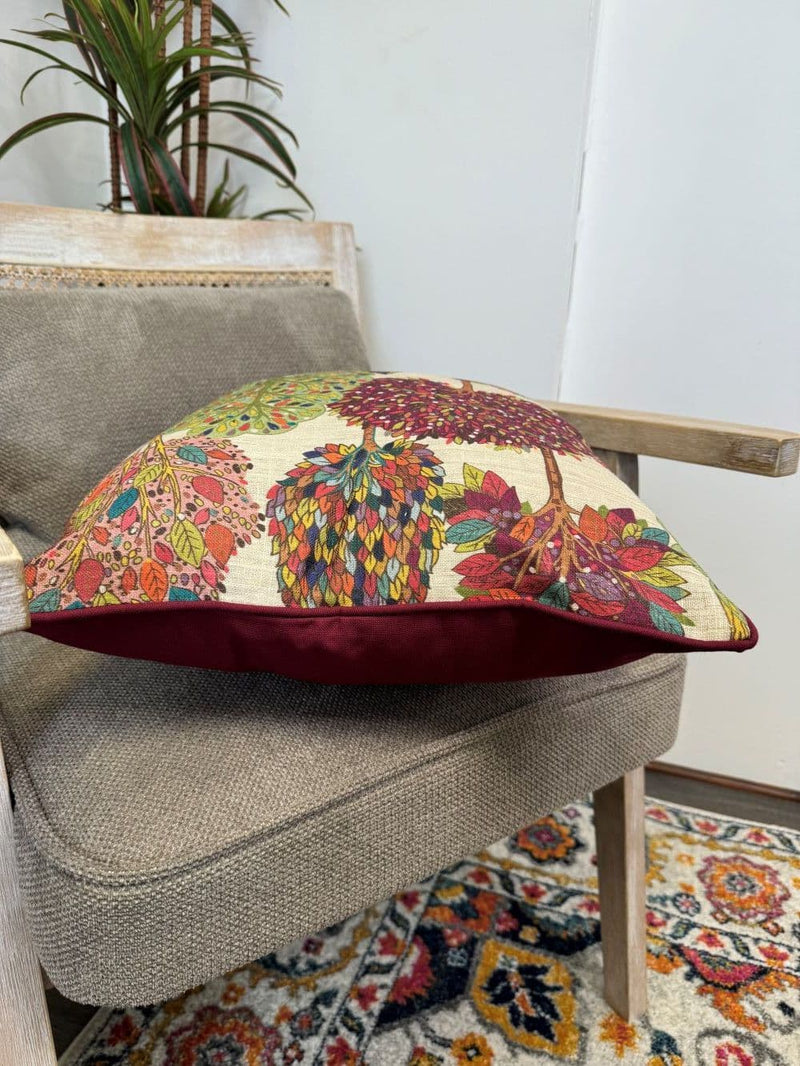 Fullshire  Arbre Cushion Cover 43x43 cm | Mulberry