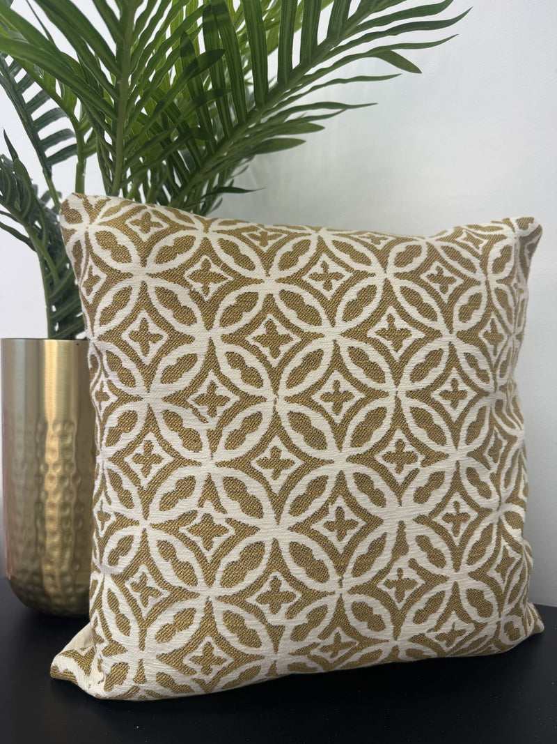 Fullshire Atlas Cushion Cover | Ochre
