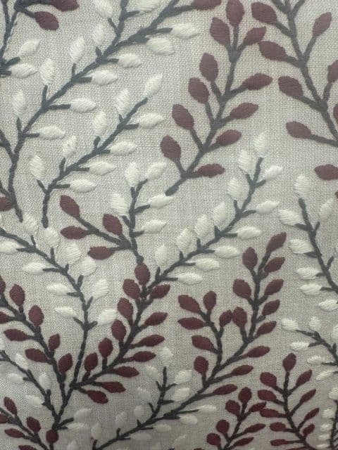 Fullshire Jaipur Cushion Cover 43x43 cm | Wine