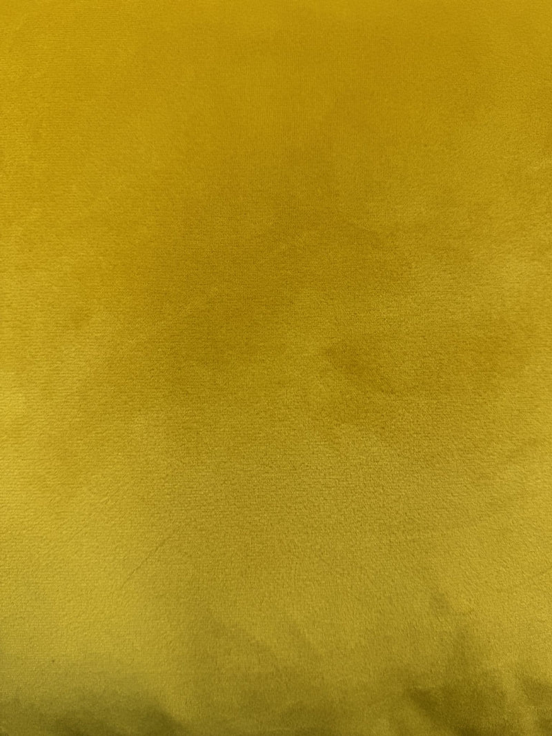 Fullshire Velvet Piped Cushion Cover 43x43 cm | Ochre