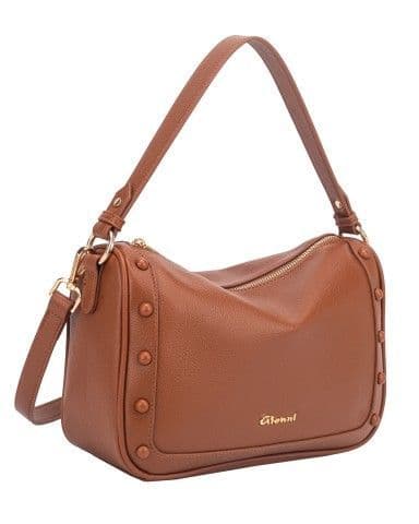 Gionni Aqua Shoulder Bag  | Tan 11G2877