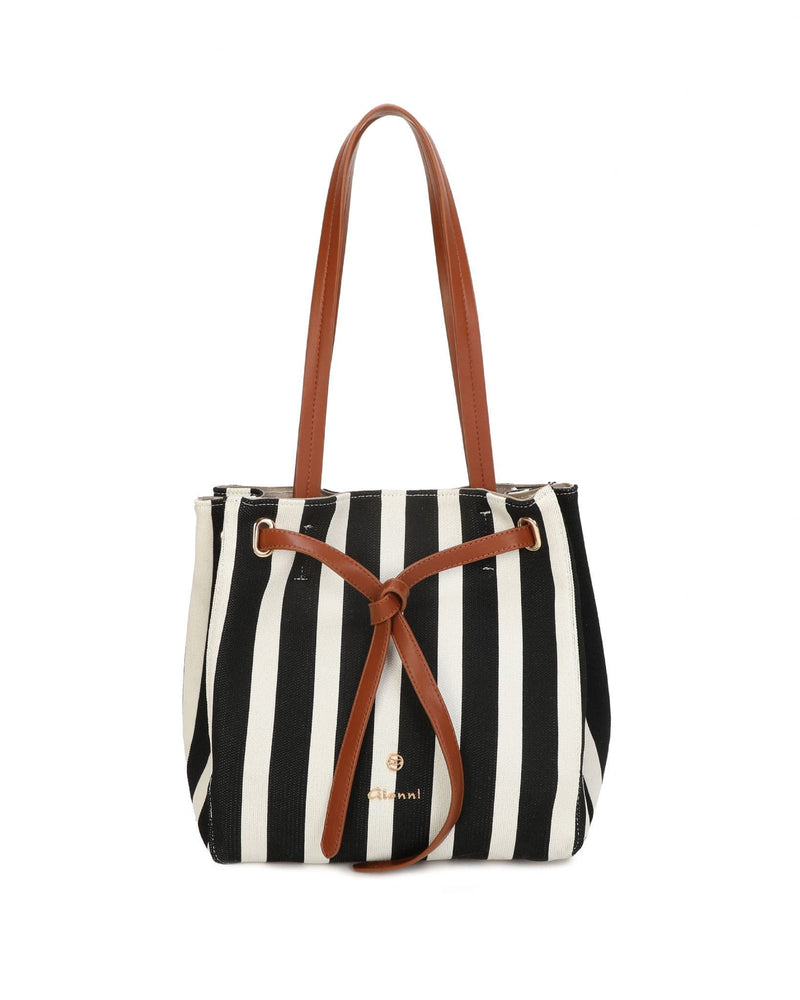Gionni Coral Two Piece Shopper Bag | Black 11G2839