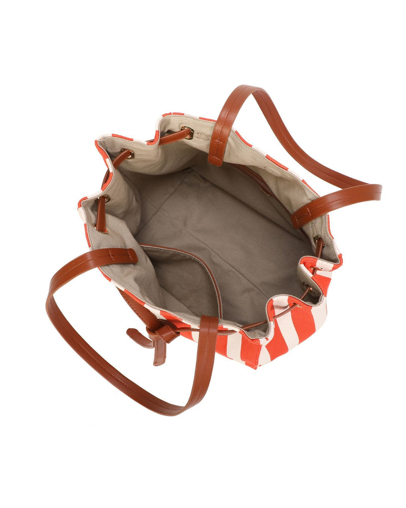 Gionni Coral Two Piece Shopper Bag | Orange 11G2839