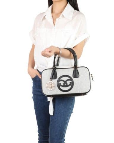 Gionni Crystal Bowling Bag | Black 11G2843