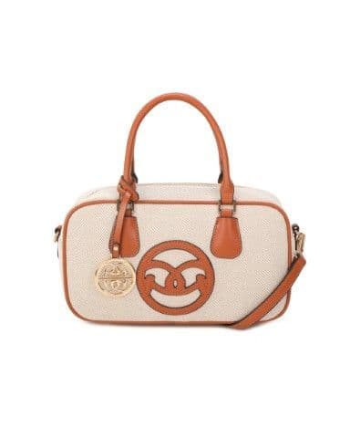 Gionni Crystal Bowling Bag | Tan 11G2843